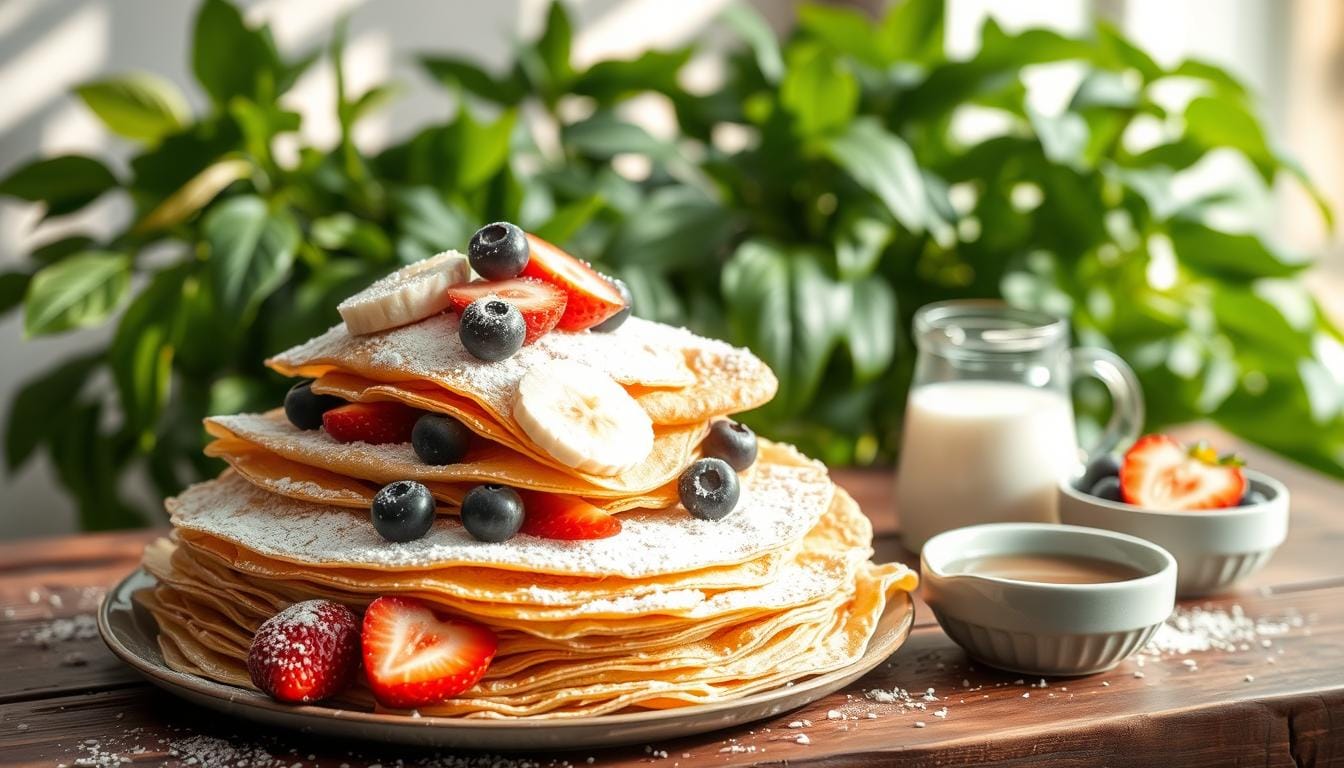 Crêpes au Lait d’Amandes