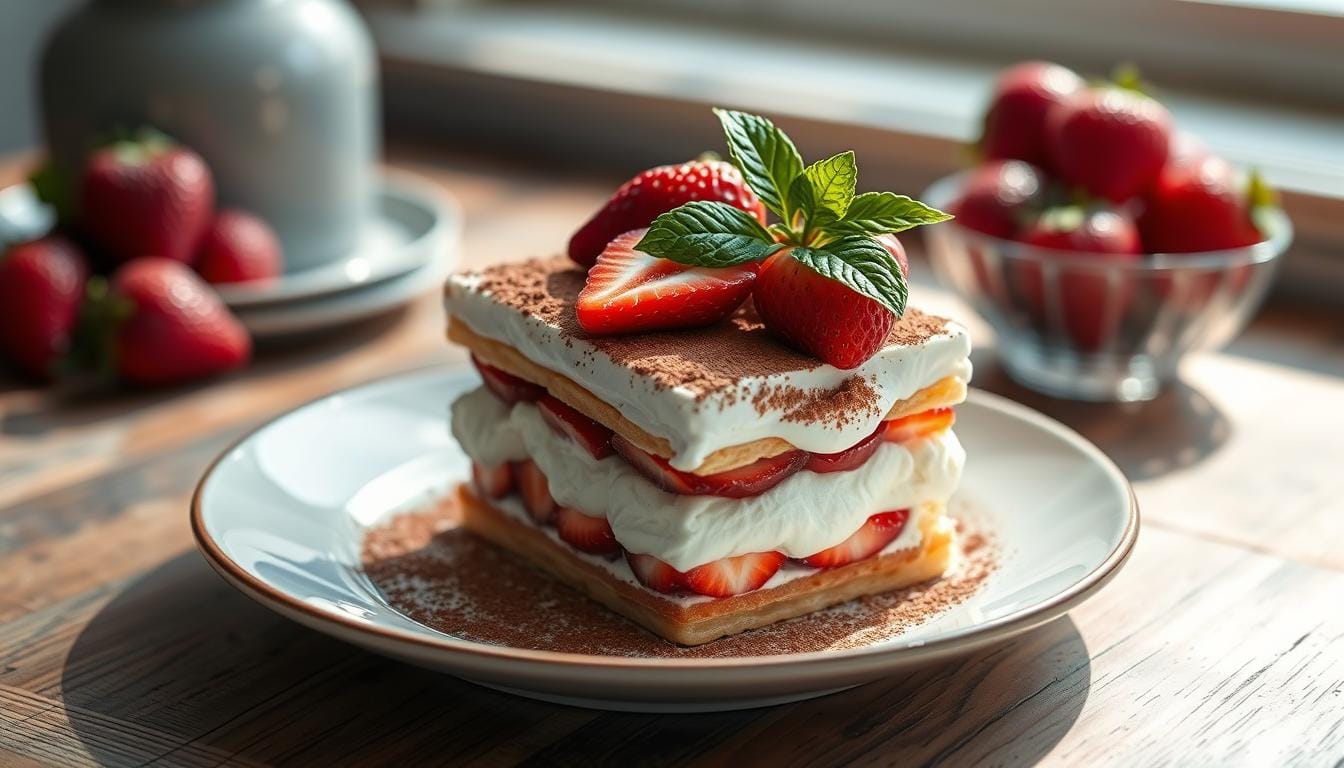 Tiramisu Aux Fraises